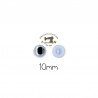 Ojos móviles para coser o pegar 10mm