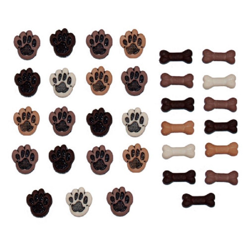 Botones Tiny Dogs