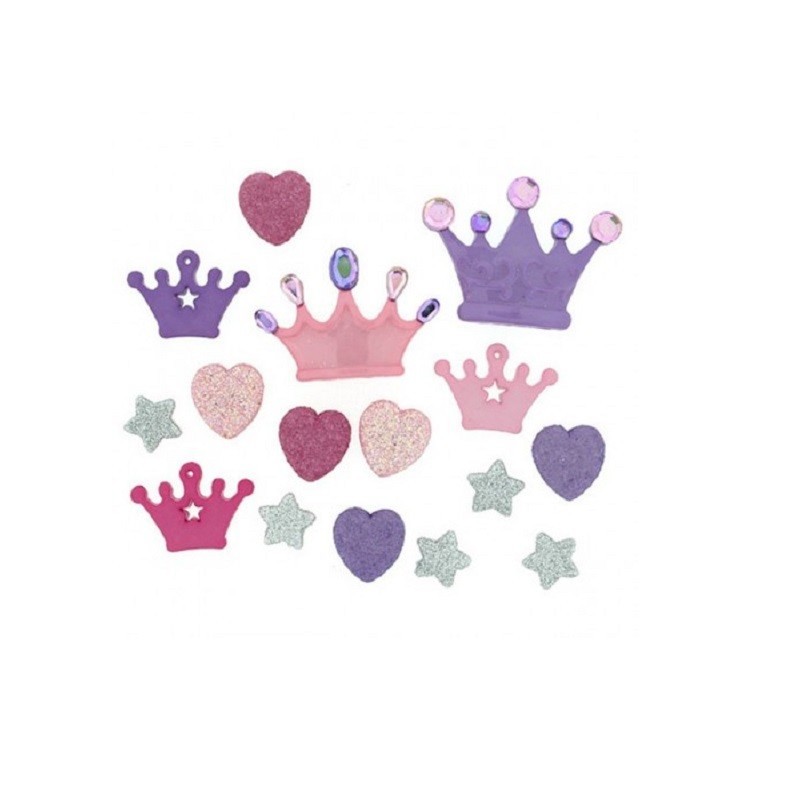 Botones Glam Princess