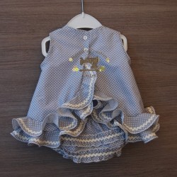 Traje de flamenca para bebé