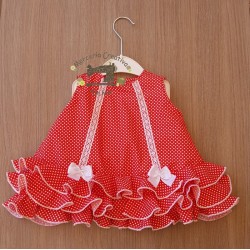 Traje de flamenca para bebé