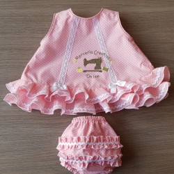 Traje de flamenca para bebé