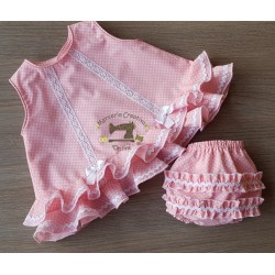 Traje de flamenca para bebé