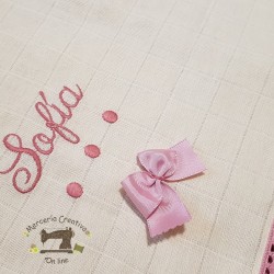 Gasa personalizada modelo "Sofía"