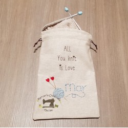 Bolsa de labores personalizada