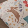 Mochila y talega bebé personalizada modelo "animales del bosque"