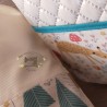 Mochila y talega bebé personalizada modelo "animales del bosque"