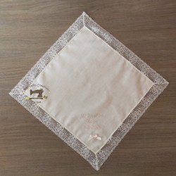 pañuelo de bautizo personalizado