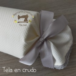 Caramelo antivuelco personalizado detalles gris