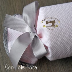 Caramelo antivuelco personalizado detalles gris