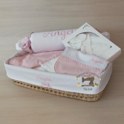 Canastilla bebé personalizada modelo Ángela