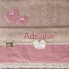 Toalla personalizada modelo "Topitos".