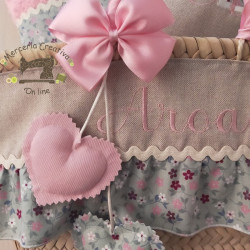 Capazo de playa niña