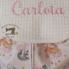 Mochila infantil bordada