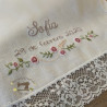 Pañuelo bordado bautizo