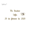 Pañuelo de bautizo bordado floral