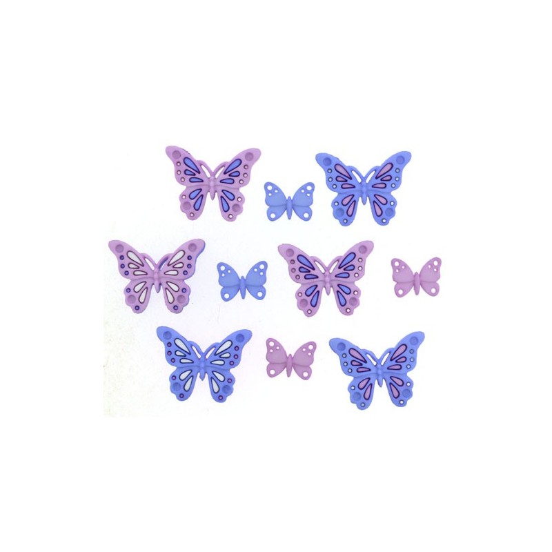Botones Sweet butterflies