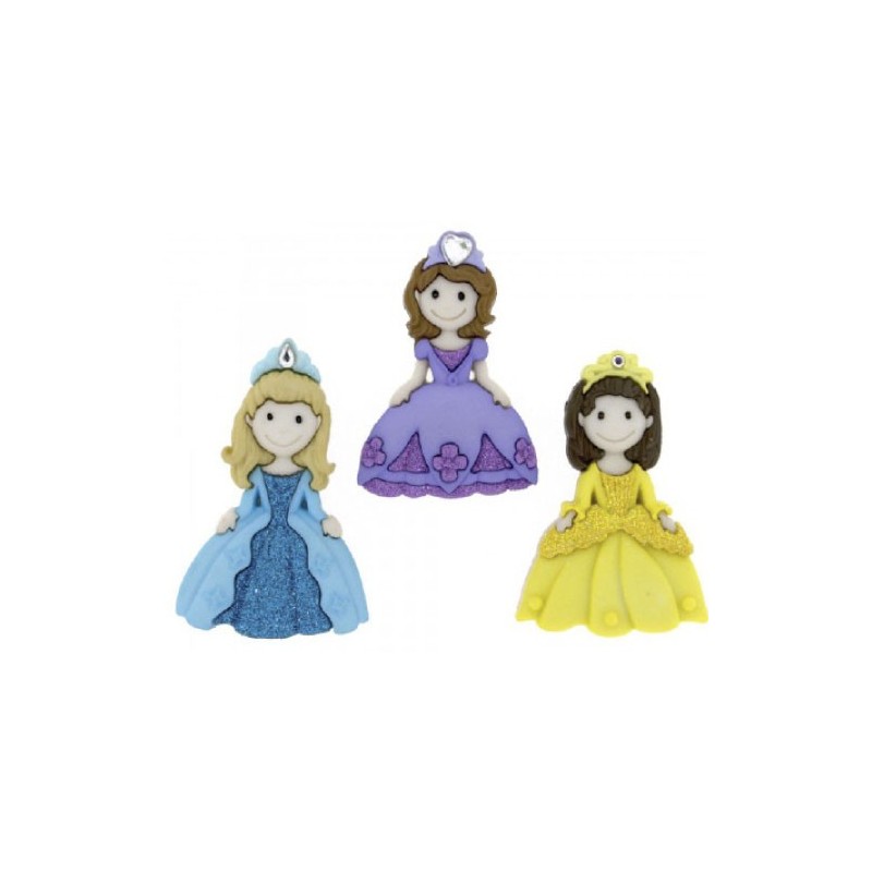 Botones Pretty princess